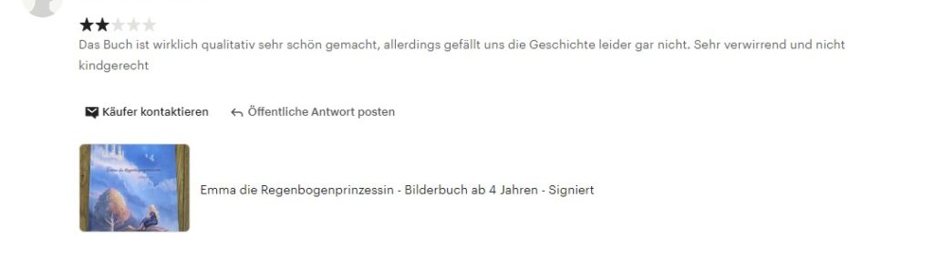 Rezension Emma die Regenbogenprinzessin